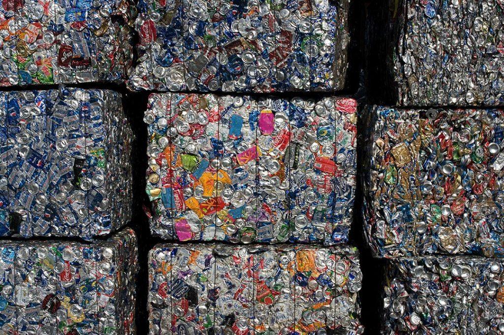 Aluminium UBC can scrap bales (Taldon)